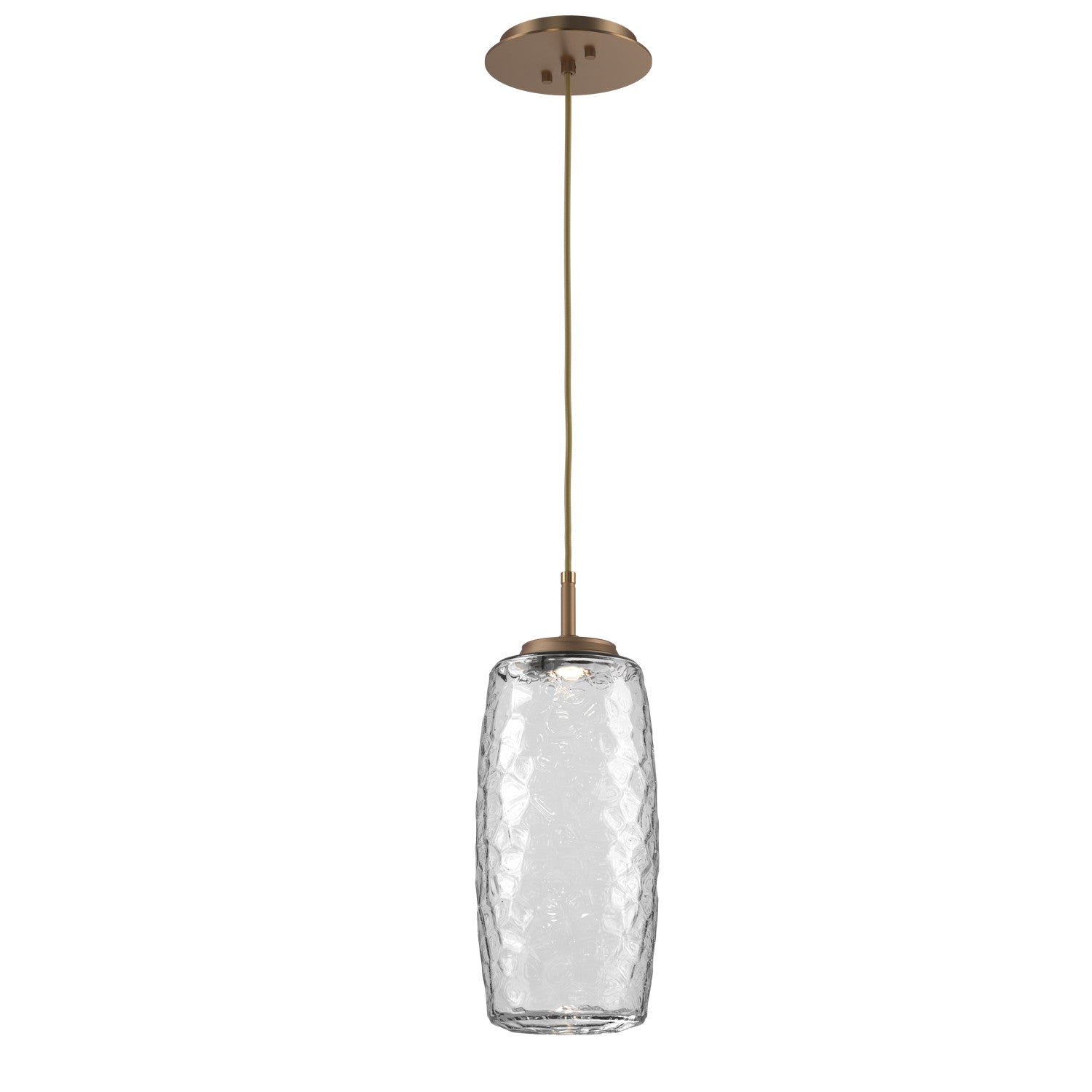 Hammerton Studio - LAB0091-01-NB-C-C01-L3 - LED Pendant - Vessel - Novel Brass