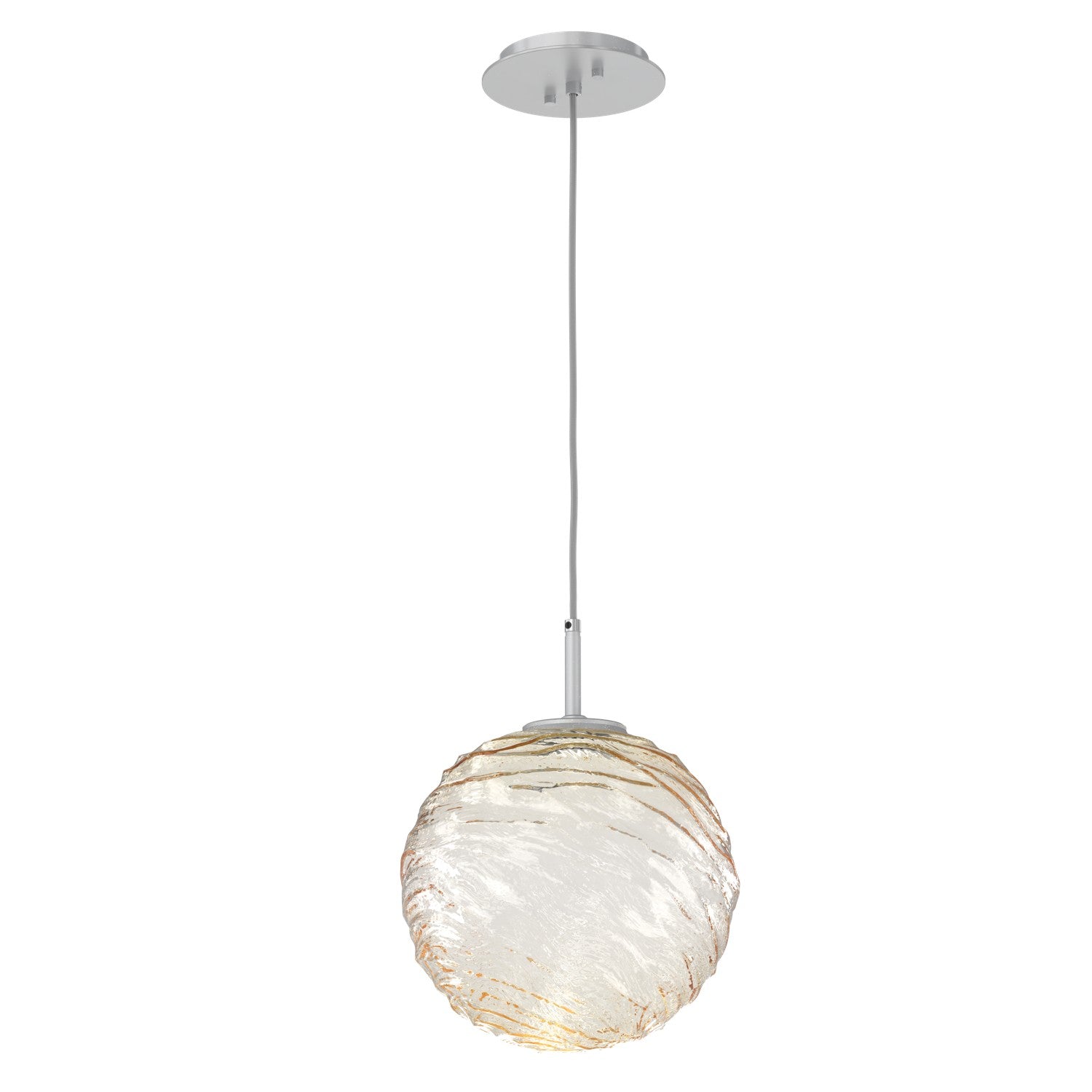 Hammerton Studio - LAB0092-01-CS-A-C01-L1 - LED Pendant - Gaia - Classic Silver