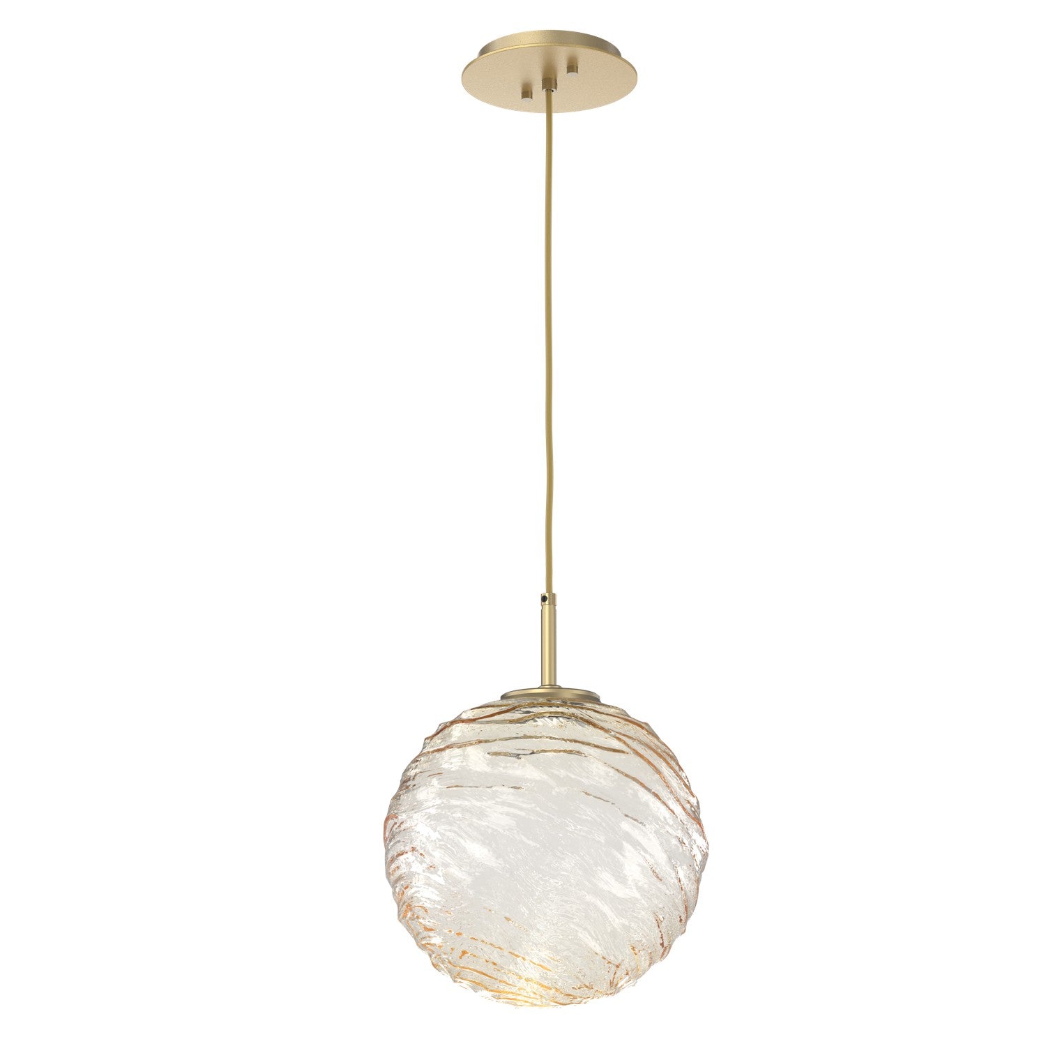 Hammerton Studio - LAB0092-01-GB-A-C01-L3 - LED Pendant - Gaia - Gilded Brass