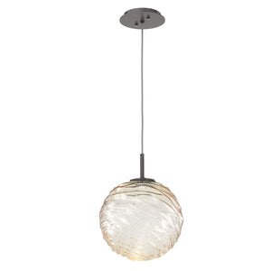 Hammerton Studio - LAB0092-01-GP-A-C01-L1 - LED Pendant - Gaia - Graphite