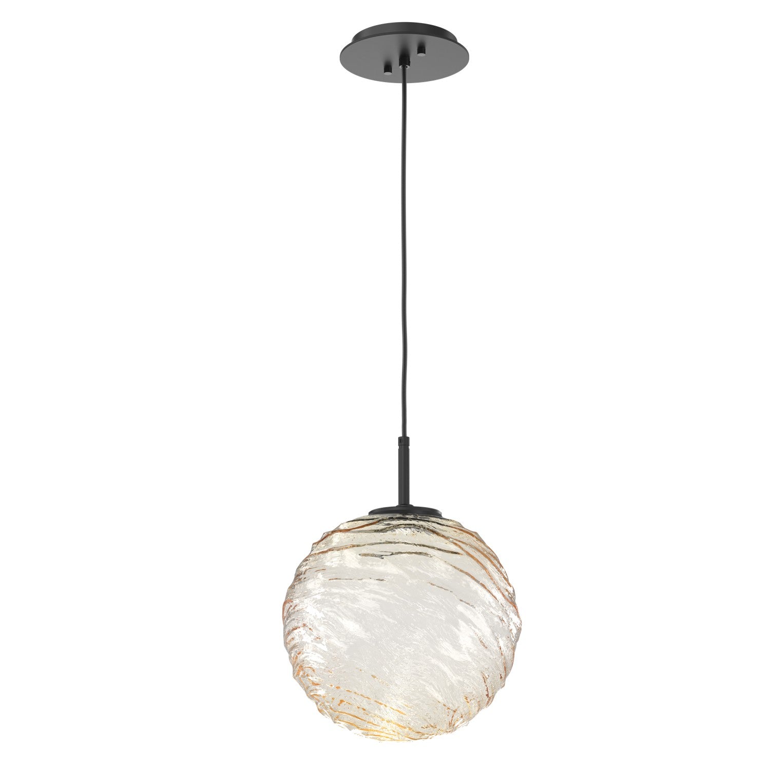 Hammerton Studio - LAB0092-01-MB-A-C01-L1 - LED Pendant - Gaia - Matte Black