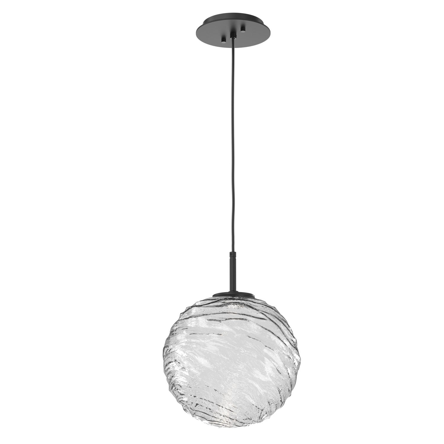 Hammerton Studio - LAB0092-01-MB-C-C01-L1 - LED Pendant - Gaia - Matte Black