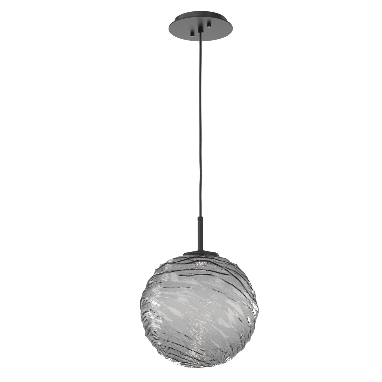 Hammerton Studio - LAB0092-01-MB-S-C01-L1 - LED Pendant - Gaia - Matte Black