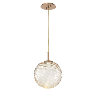 Hammerton Studio - LAB0092-01-NB-A-C01-L3 - LED Pendant - Gaia - Novel Brass