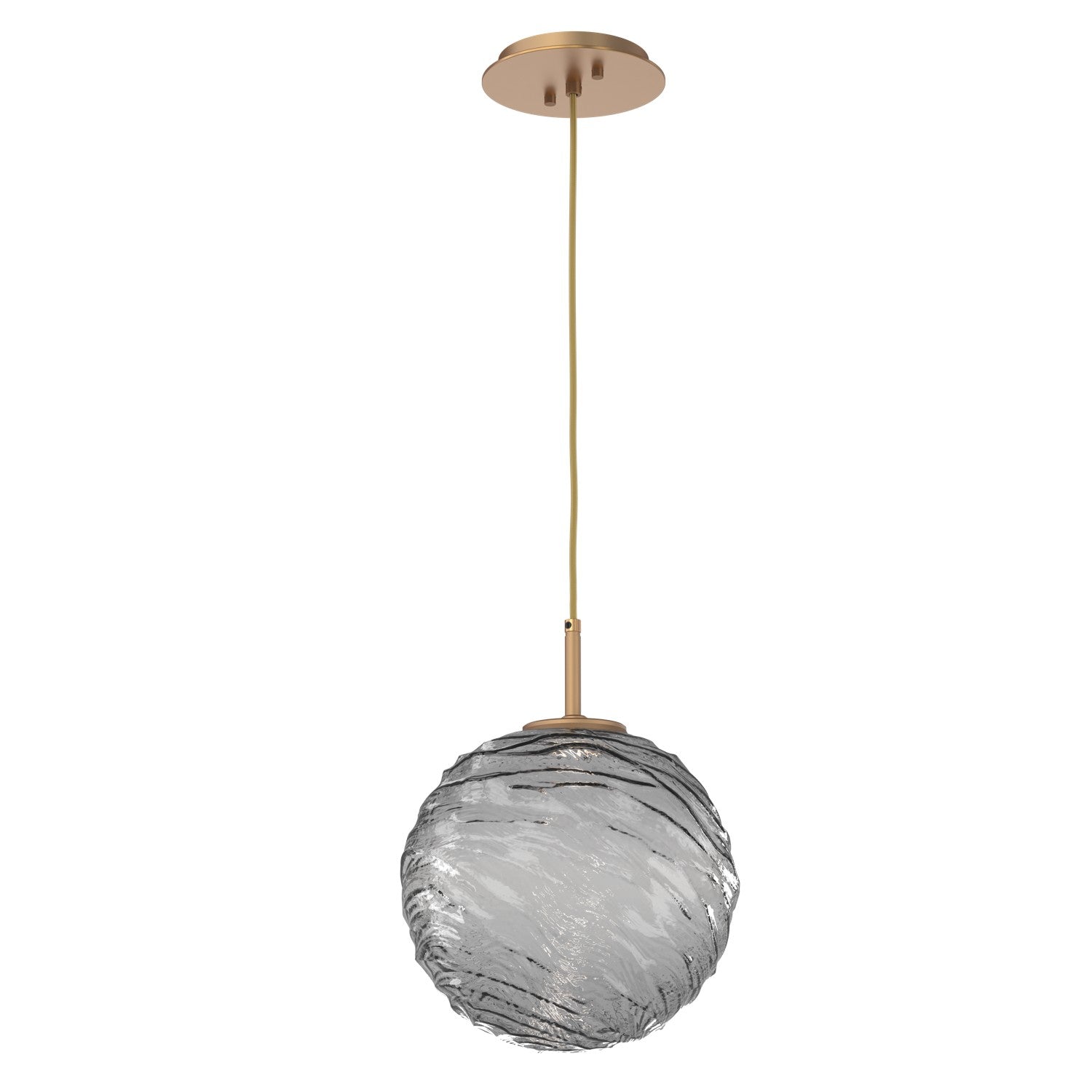 Hammerton Studio - LAB0092-01-NB-S-C01-L3 - LED Pendant - Gaia - Novel Brass