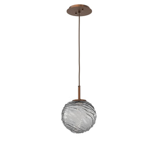 Hammerton Studio - LAB0092-02-BB-S-C01-L1 - LED Pendant - Gaia - Burnished Bronze