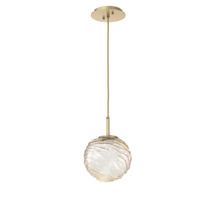 Hammerton Studio - LAB0092-02-GB-A-C01-L1 - LED Pendant - Gaia - Gilded Brass