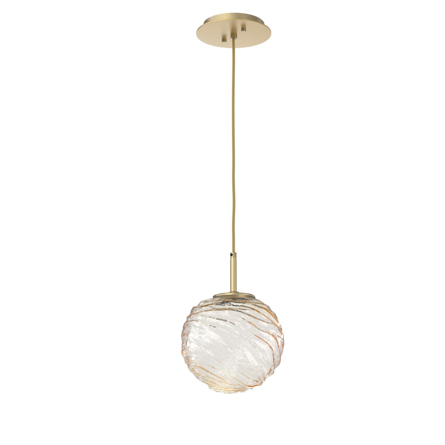 Hammerton Studio - LAB0092-02-GB-A-C01-L3 - LED Pendant - Gaia - Gilded Brass