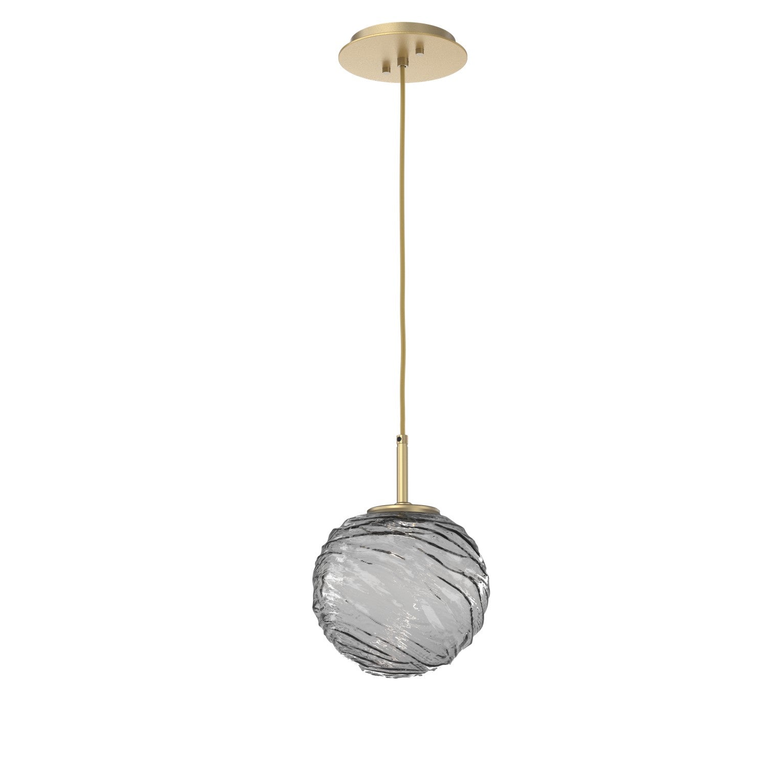 Hammerton Studio - LAB0092-02-GB-S-C01-L3 - LED Pendant - Gaia - Gilded Brass