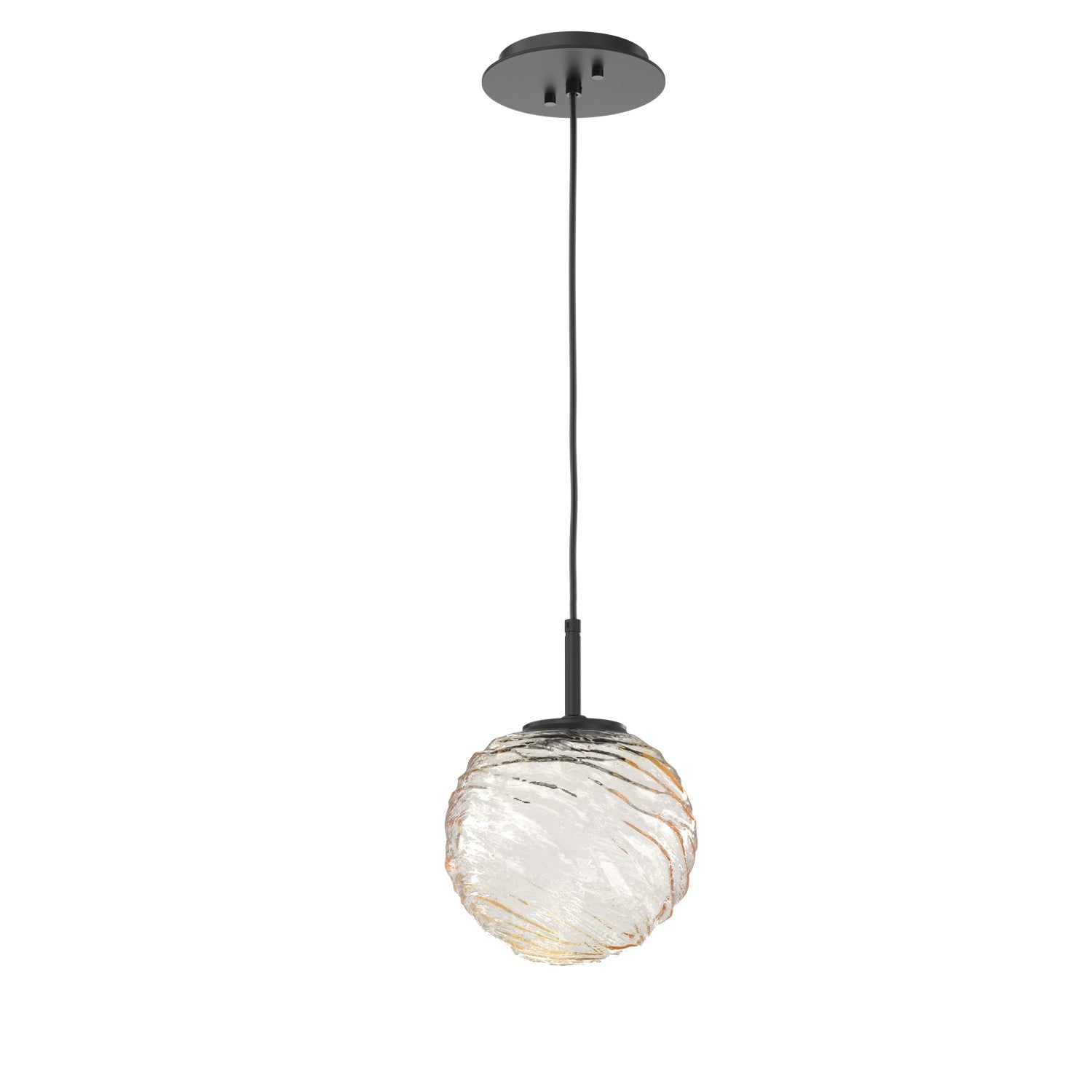 Hammerton Studio - LAB0092-02-MB-A-C01-L3 - LED Pendant - Gaia - Matte Black