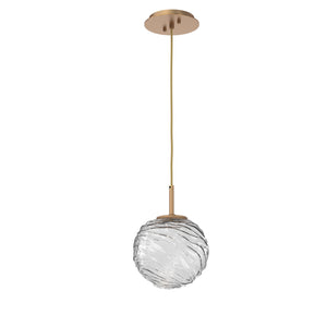 Hammerton Studio - LAB0092-02-NB-C-C01-L3 - LED Pendant - Gaia - Novel Brass