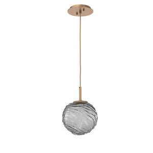 Hammerton Studio - LAB0092-02-NB-S-C01-L3 - LED Pendant - Gaia - Novel Brass
