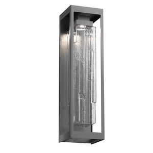 Hammerton Studio - ODB0051-27-AG-LC-L2 - LED Wall Sconce - Outdoor Lighting - Argento Grey