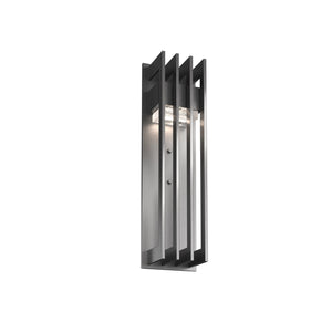 Hammerton Studio - ODB0084-01-AG-CC-L2 - LED Wall Sconce - Outdoor Lighting - Argento Grey
