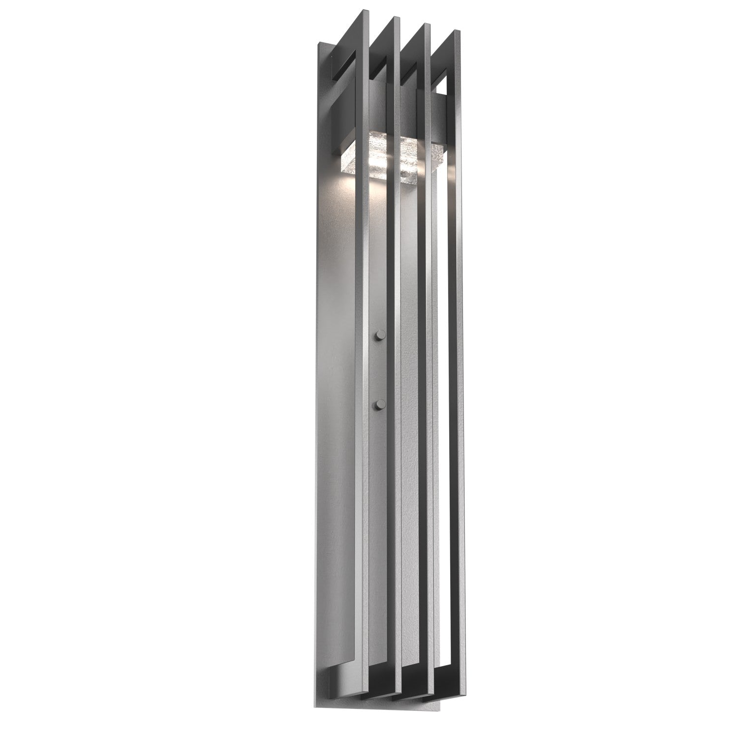 Hammerton Studio - ODB0084-02-AG-CC-L2 - LED Wall Sconce - Outdoor Lighting - Argento Grey