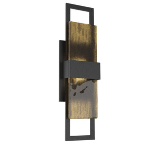 Hammerton Studio - ODB0085-01-TB-BG-L2 - LED Wall Sconce - Outdoor Lighting - Textured Black