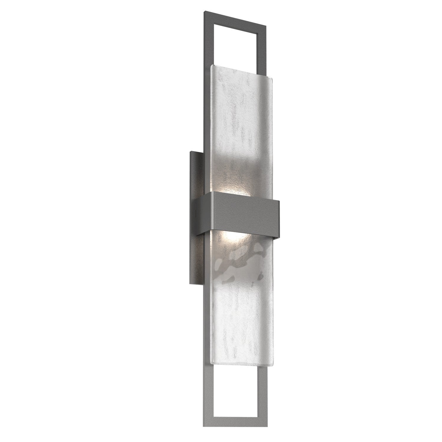Hammerton Studio - ODB0085-02-AG-FG-L2 - LED Wall Sconce - Outdoor Lighting - Argento Grey