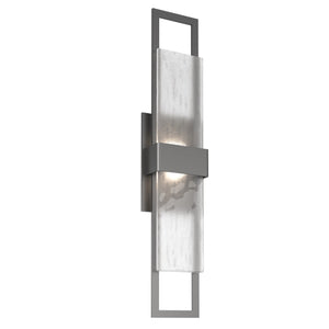 Hammerton Studio - ODB0085-02-AG-FG-L2 - LED Wall Sconce - Outdoor Lighting - Argento Grey