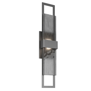 Hammerton Studio - ODB0085-02-AG-SG-L2 - LED Wall Sconce - Outdoor Lighting - Argento Grey