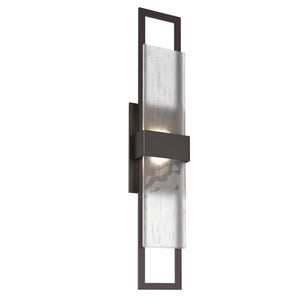Hammerton Studio - ODB0085-02-SB-FG-L2 - LED Wall Sconce - Outdoor Lighting - Statuary Bronze