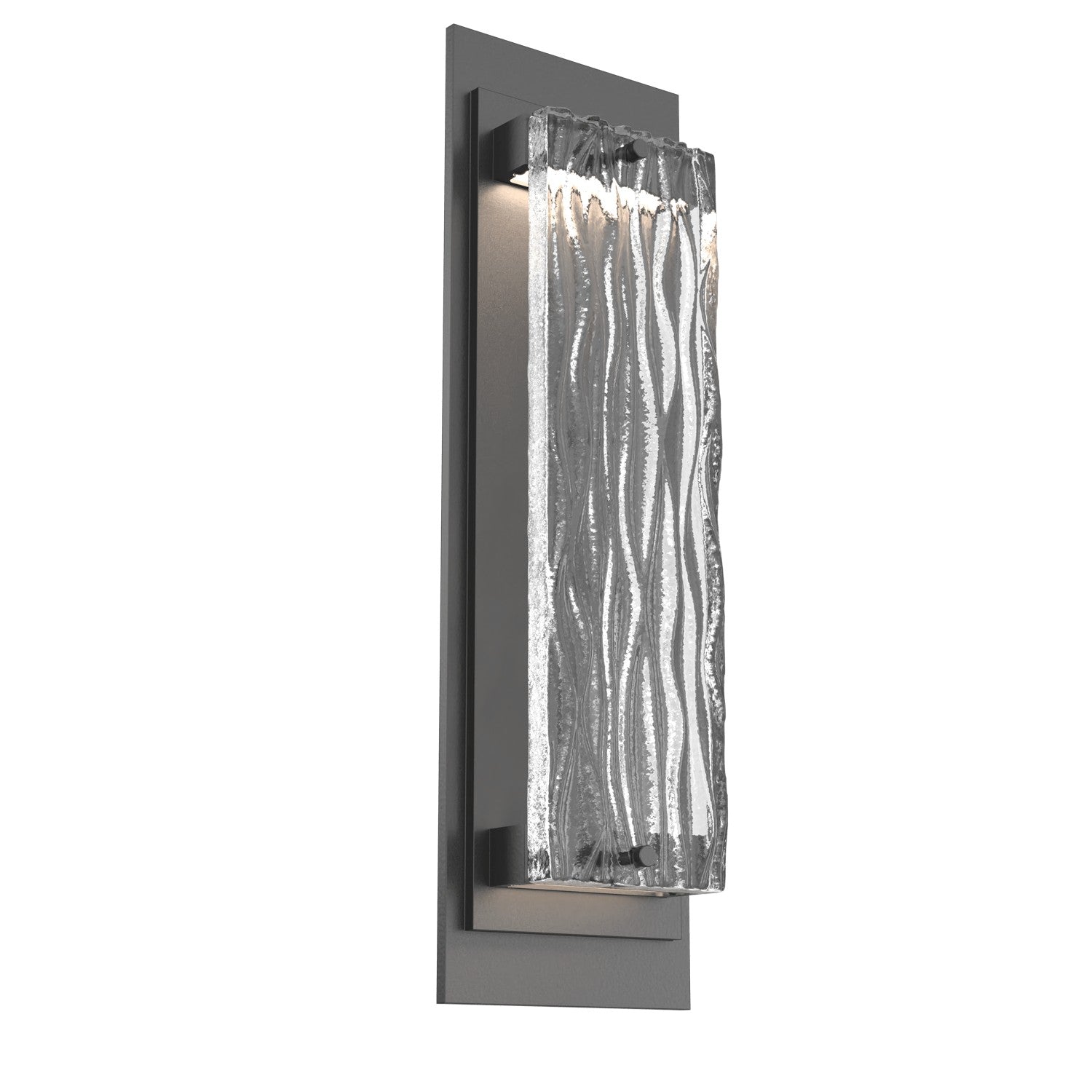 Hammerton Studio - ODB0090-01-AG-TT-L2 - LED Wall Sconce - Outdoor Lighting - Argento Grey
