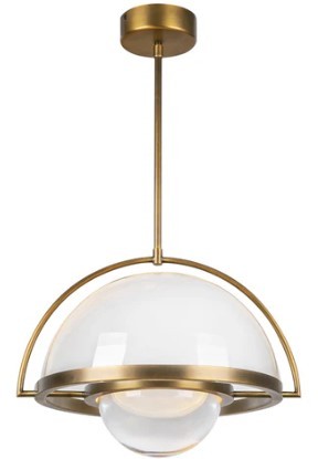 Kuzco Lighting - PD20716-VB-UNV - LED Pendant - Bowery - Vintage Brass