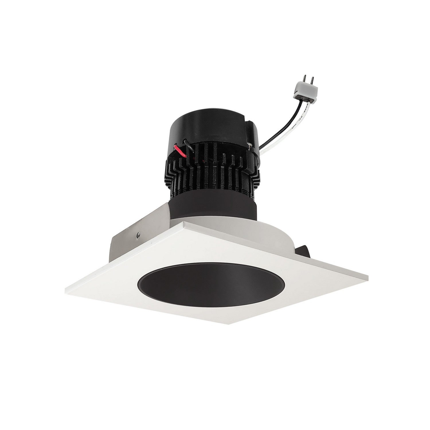 Nora Lighting - NPRLV-4SNDC27XBW - LED Retrofit Reflector - Black / White