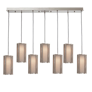 Hammerton Studio - PLB0019-09-FB-F-C01-L1 - LED Pendant - Uptown Mesh - Flat Bronze
