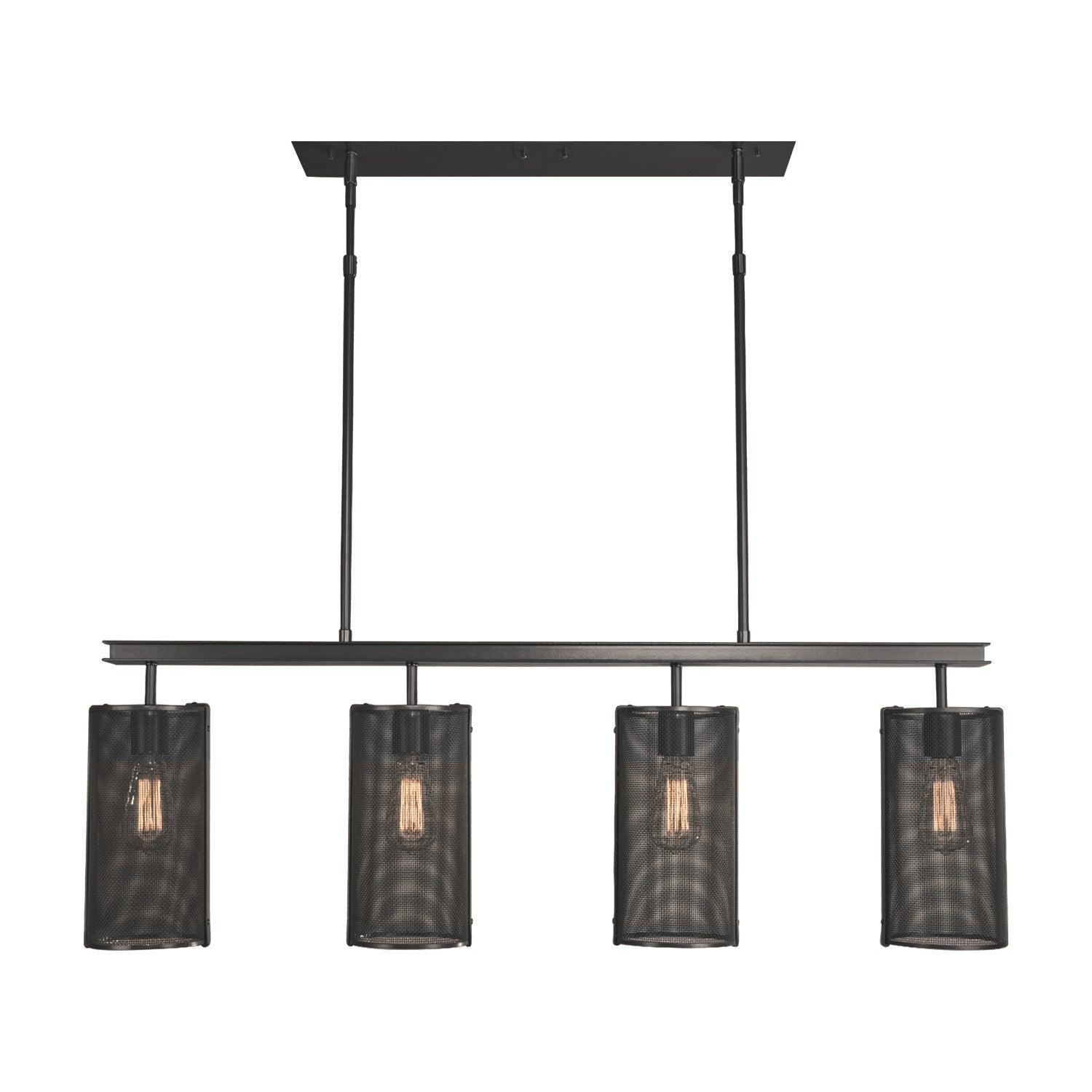 Hammerton Studio - PLB0019-43-MB-0-001-E2 - Pendant - Uptown Mesh - Matte Black