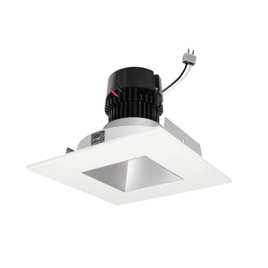 Nora Lighting - NPRLV-4SNDSQ30XHZMPW - LED Retrofit Reflector - Haze / Matte Powder White