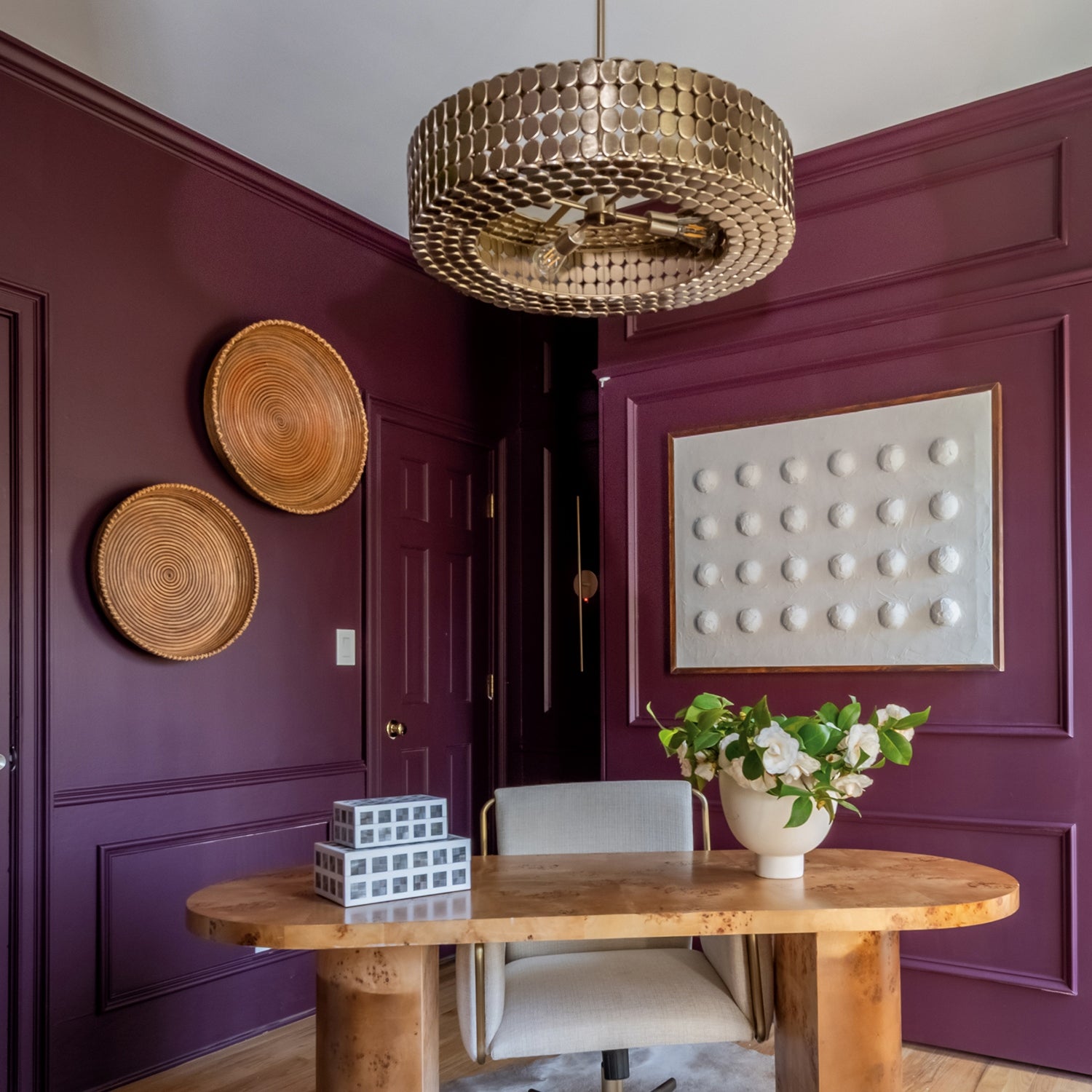 Capital Lighting - 354141DR - Four Light Pendant - Eliana - Dark Brass