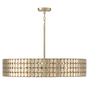 Capital Lighting - 454141HB - Four Light Chandelier - Eliana - Champagne Brass