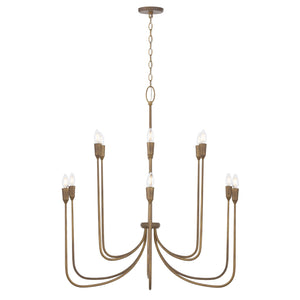 Capital Lighting - 456801MZ - 12 Light Chandelier - Marley - Mystic Bronze