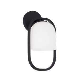 Capital Lighting - 657311MB-558 - One Light Wall Sconce - Zeek - Matte Black