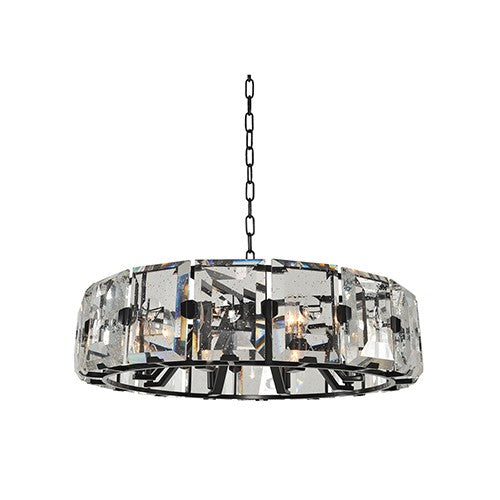 Kalco - 390452DB - Eight Light Pendant - Giada - Dark Bronze