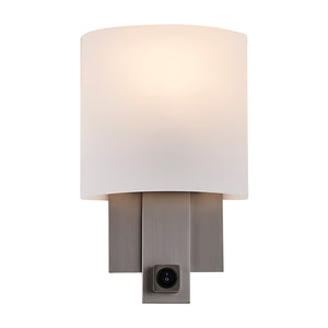 Kalco - 4651SN - One Light Wall Sconce - Espille - Satin Nickel