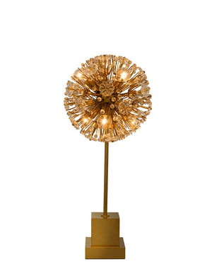 Kalco - 514891GD - Six Light Table Lamp - Dahlia - Gold