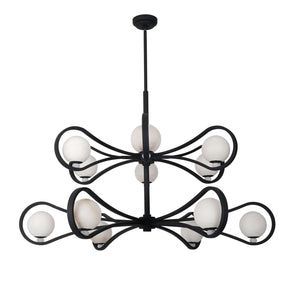 Kalco - 521857MB - LED Pendant - Elliptical - Matte Black