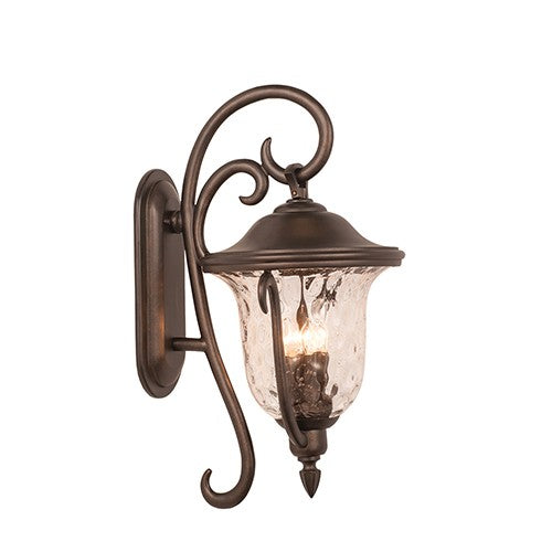 Kalco - 9003BB - Four Light Outdoor Wall Bracket - Santa Barbara Outdoor - Burnished Bronze