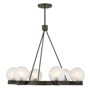 Savoy House - 1-1014-6-15 - Six Light Chandelier - Darien - Mediterranean Bronze