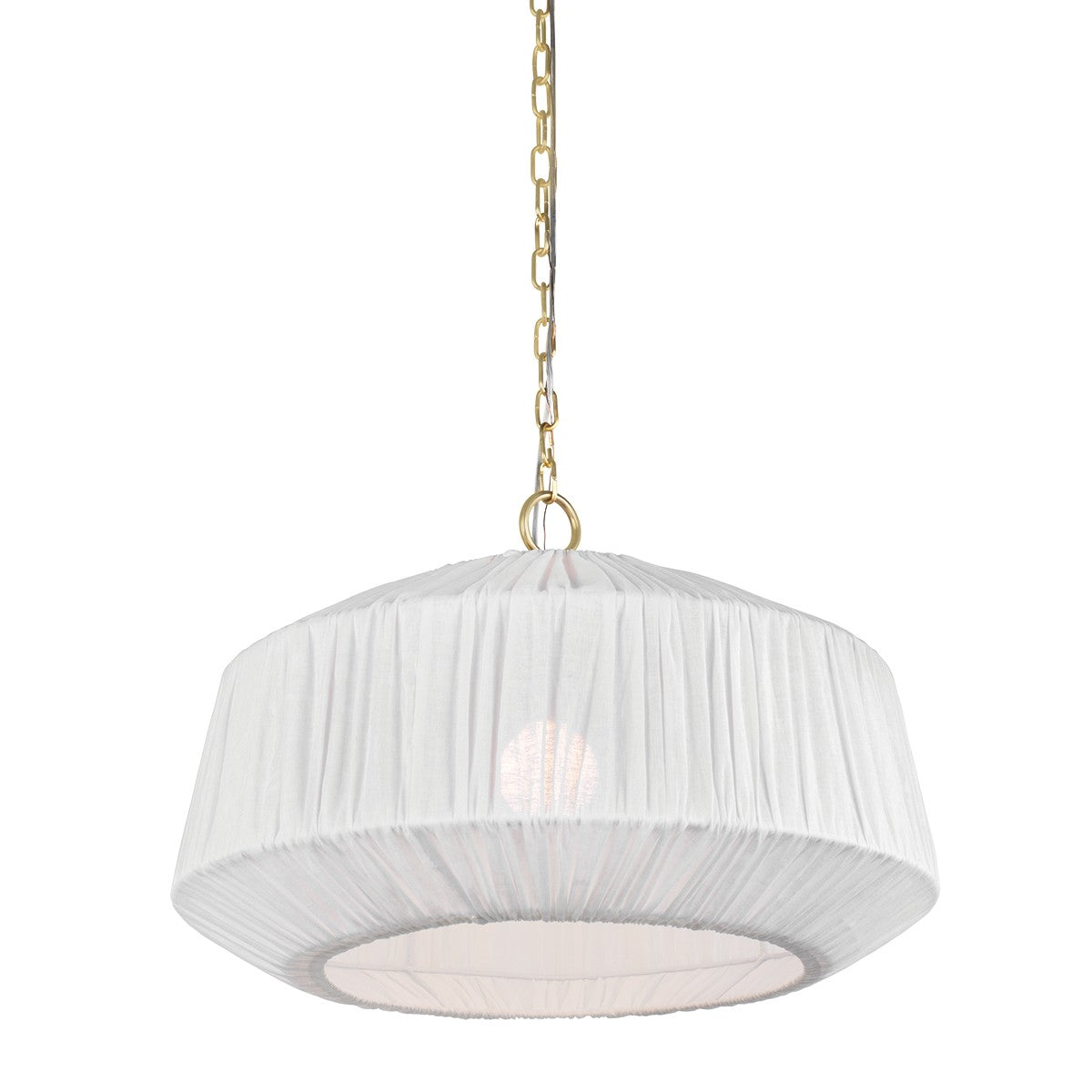 Mitzi - H1011701L-AGB - One Light Pendant - Amanza - Aged Brass