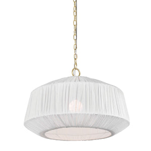 Mitzi - H1011701L-AGB - One Light Pendant - Amanza - Aged Brass