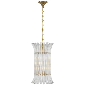 Visual Comfort Signature - ARN 5074HAB-CG - LED Pendant - Rhine - Hand-Rubbed Antique Brass