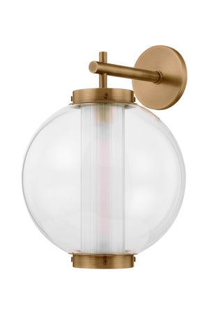 Troy Lighting - B6218-PBR - One Light Wall Sconce - Marco - Patina Brass