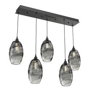 Hammerton Studio - PLB0035-05-MB-OS-C01-E2 - Linear Pendant - Ellisse - Matte Black
