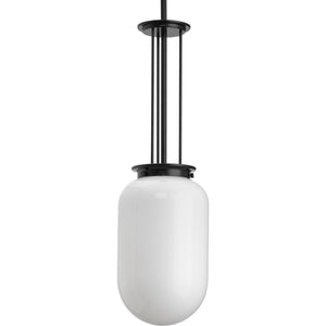 Progress Lighting - P500476-31M - One Light Pendant - Alisse - Matte Black