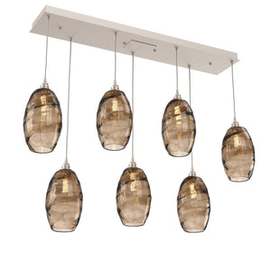 Hammerton Studio - PLB0035-07-BS-OB-C01-E2 - Linear Pendant - Ellisse - Beige Silver