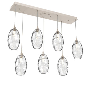 Hammerton Studio - PLB0035-07-BS-OC-C01-E2 - Linear Pendant - Ellisse - Beige Silver