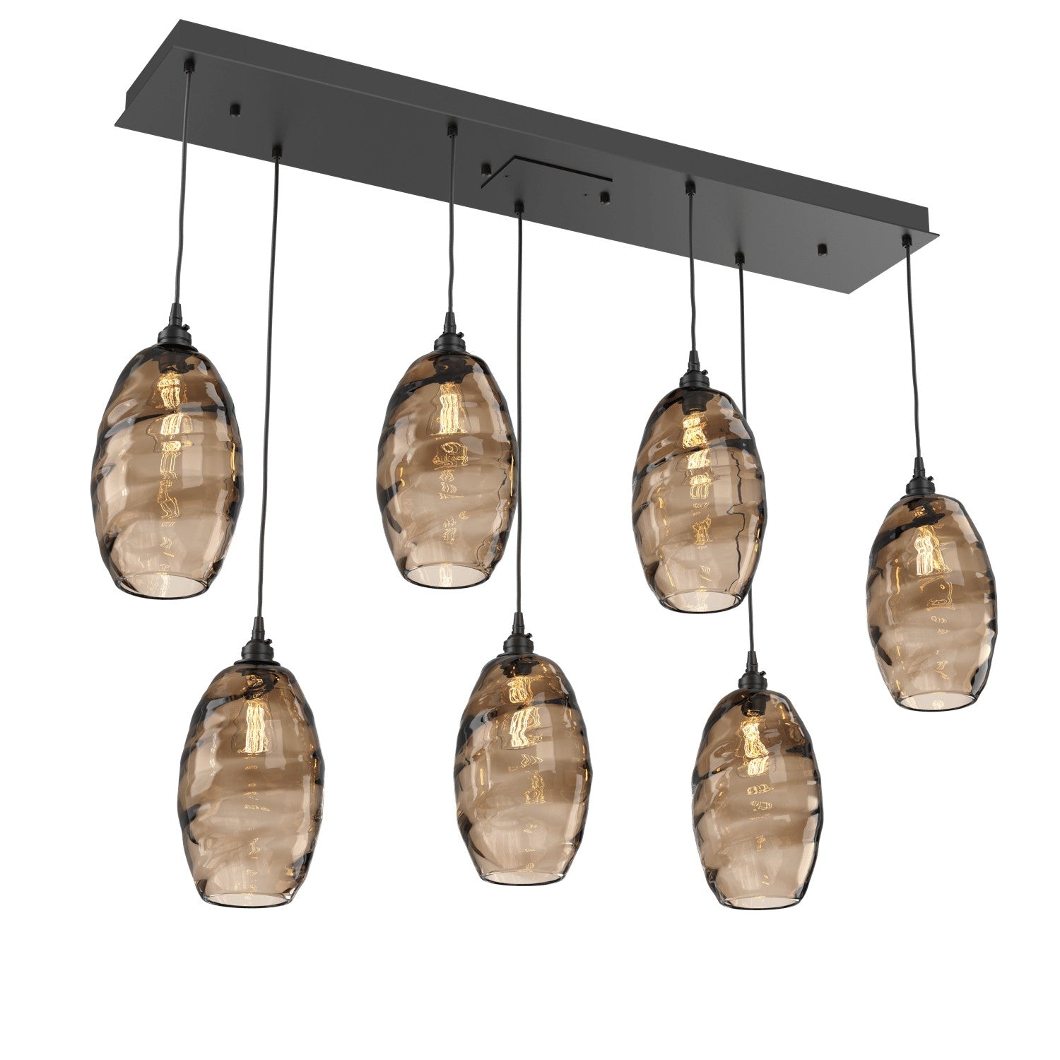 Hammerton Studio - PLB0035-07-MB-OB-C01-E2 - Linear Pendant - Ellisse - Matte Black