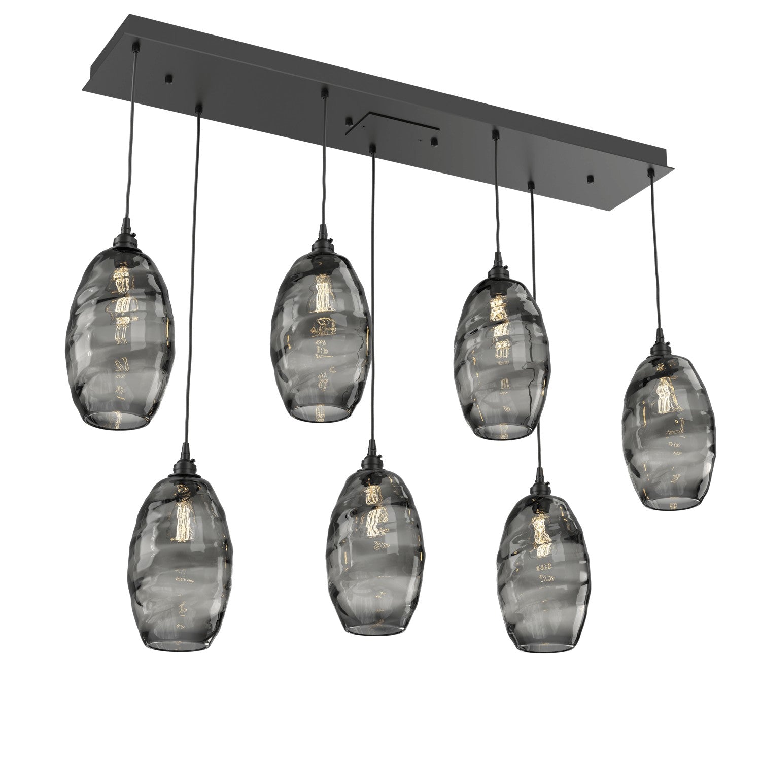 Hammerton Studio - PLB0035-07-MB-OS-C01-E2 - Linear Pendant - Ellisse - Matte Black